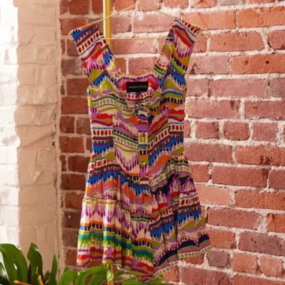 Vanessa Mooney Elisabeth Romper Dress - '90s Art Silk